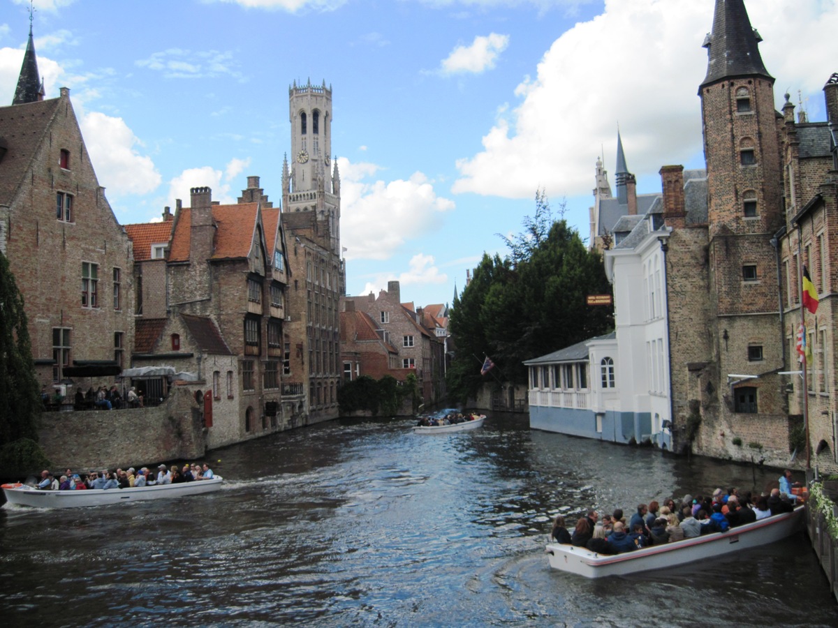 25- Bruges- Visuale del Canale Rozenhoed